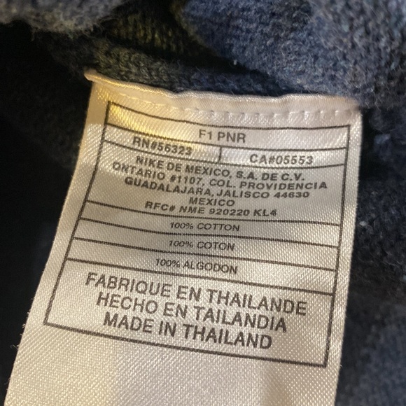 Nike Ribbed Preppy V NECK Sweater - Picture 4 of 6